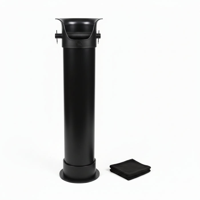 Crema Pro Commercial Knock Bin – Black