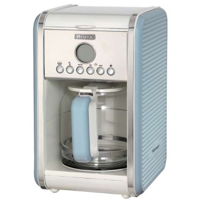 Ariete - Vintage American Coffee Machine 4-12 Cup, Blue - MOD1342.05