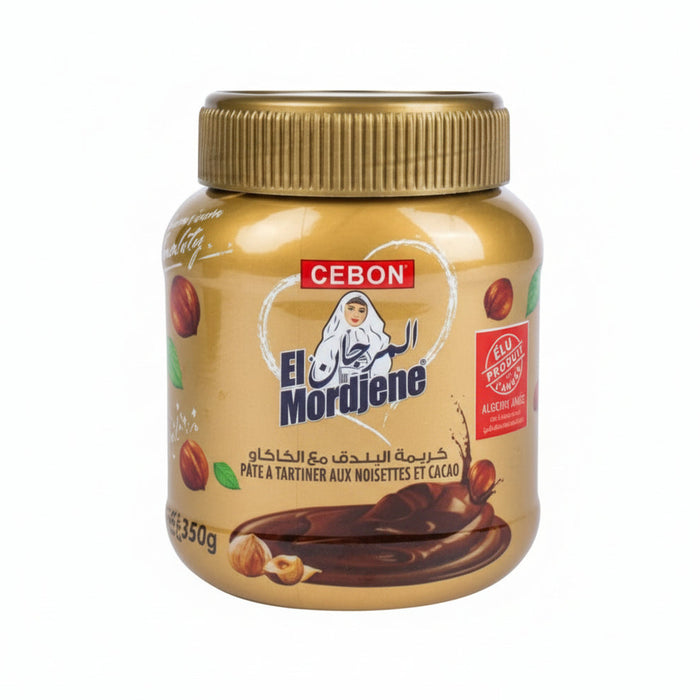 El Mordjene - Chocolate Cream with Hazelnut 350g| المرجان - كريمة الكاكاو بالبندق 350 جرام