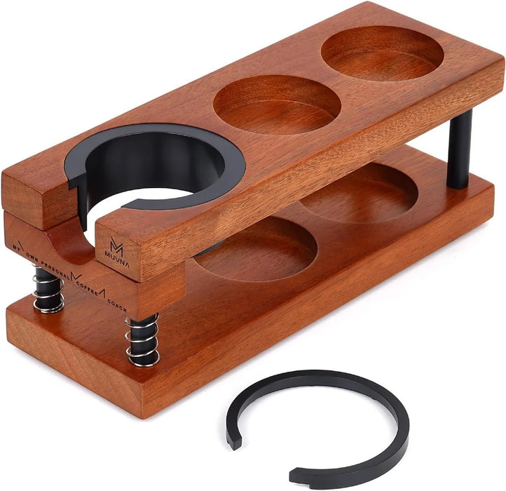 MUVNA Spring-Loaded Coffee Tamping Station – CH2509 | قاعدة كبس القهوة موفنا بنظام الزنبرك – CH2509