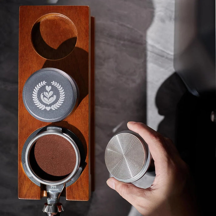 MUVNA Spring-Loaded Coffee Tamping Station – CH2509 | قاعدة كبس القهوة موفنا بنظام الزنبرك – CH2509