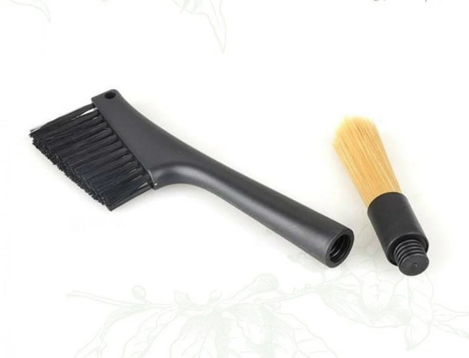 Jot Professional 2-in-1 Coffee Cleaning Brush - Suitable for Cleaning Coffee Machines | فرشاة تنظيف قهوة احترافية برأسين من جوت فرشاة 2 في 1 مناسبة لتنظيف الات القهوة