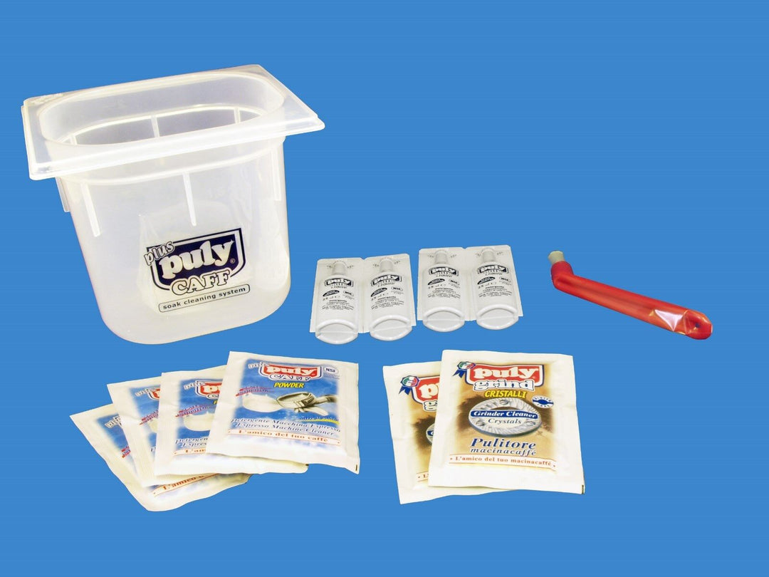 Puly Caff - Soak Cleaning System Kit for Head Groups & Espresso Coffee Machines