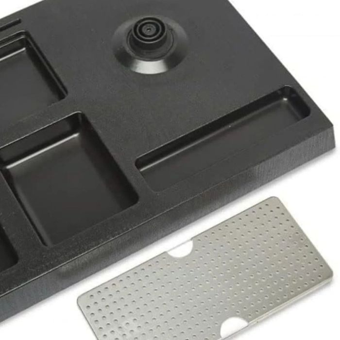 Saga - Electric Kettle Tray Set 1.2L  – 1350W Stainless Steel Kettle with Ceramic Cups & ABS Serving Tray (Black) | Model SM-930