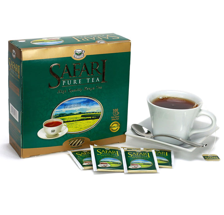 سفاري - اكياس شاي نقي 100 كيس مغلف |  Safari - Pure Tea 100 Enveloped Bags