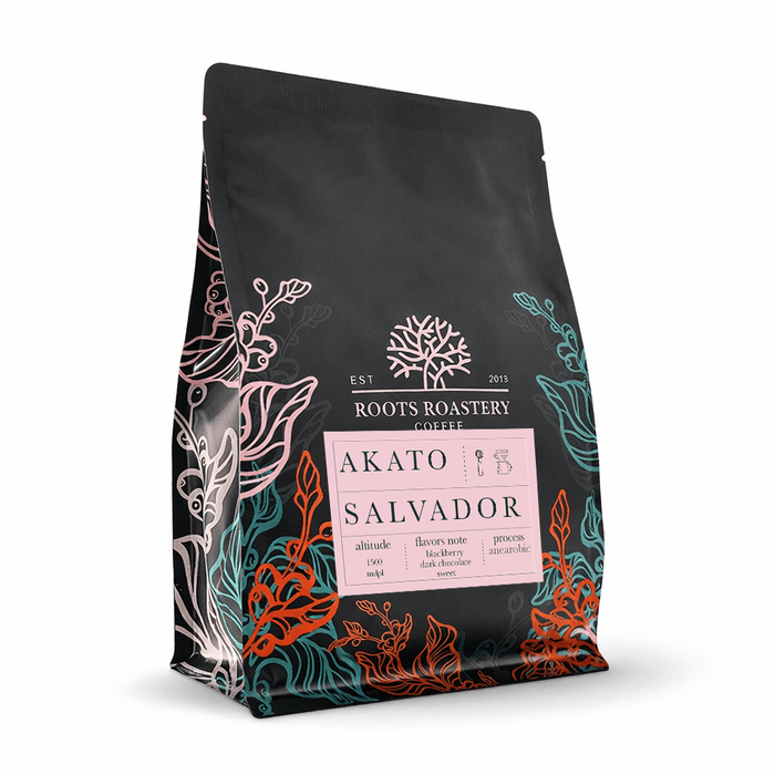 Roots Roastery – El Salvador Akato Anaerobic – 250g – Filter & Espresso