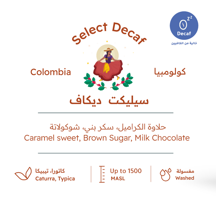 Roasting House - Colombia select Decaf 227g Filter & Espresso Preparations
