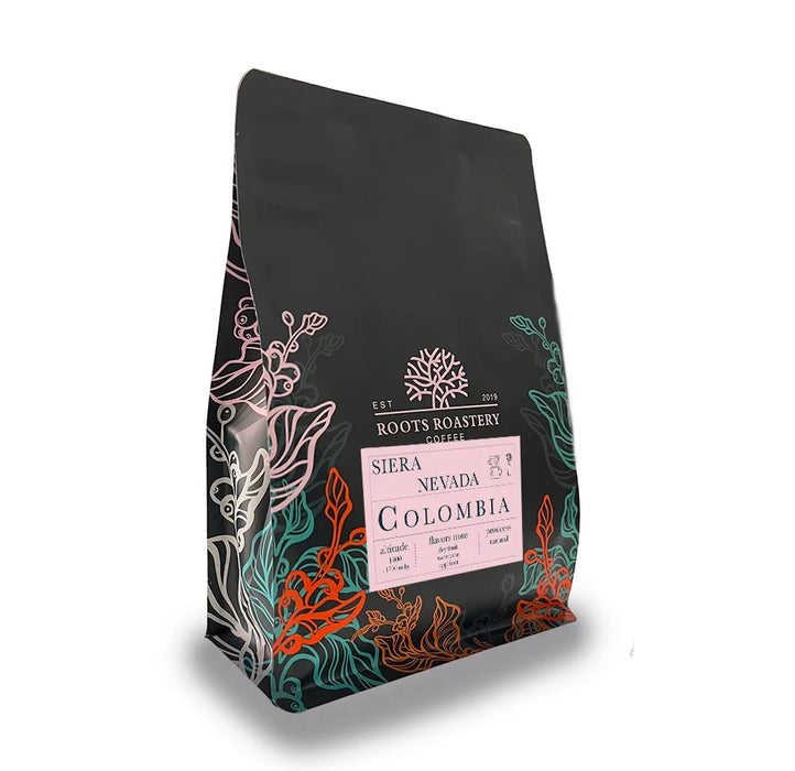 Roots Roastery - Colombia Sierra Nevada – Natural – 250g (Espresso & Filter)