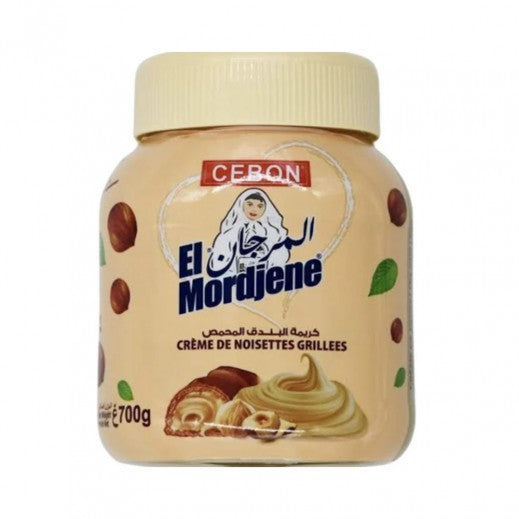 El Mordjene - Roasted Hazelnut Creme 700 g | المرجان - كريمة البندق المحمصة 700 جرام
