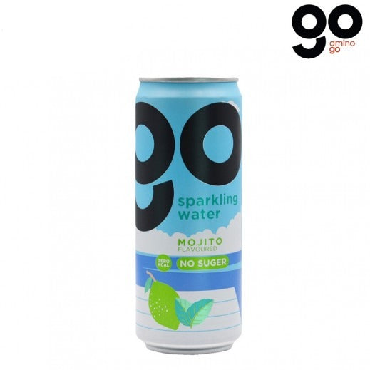 Amino Go - Sugar Free Mojito Sparkling Drink 330 ml  |  أمينو جو - مشروب غازي  بنكهة موهيتو الخالي من السكر  330 مل