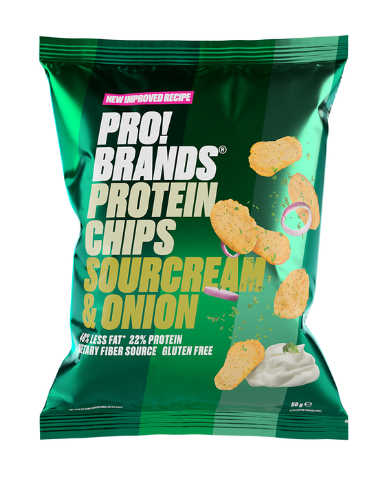 Pro!Brands - Proteins Chips Cream & Onion 50g