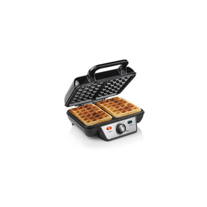 Orca - Waffle Maker 2 Slices 1000 Watts - Black