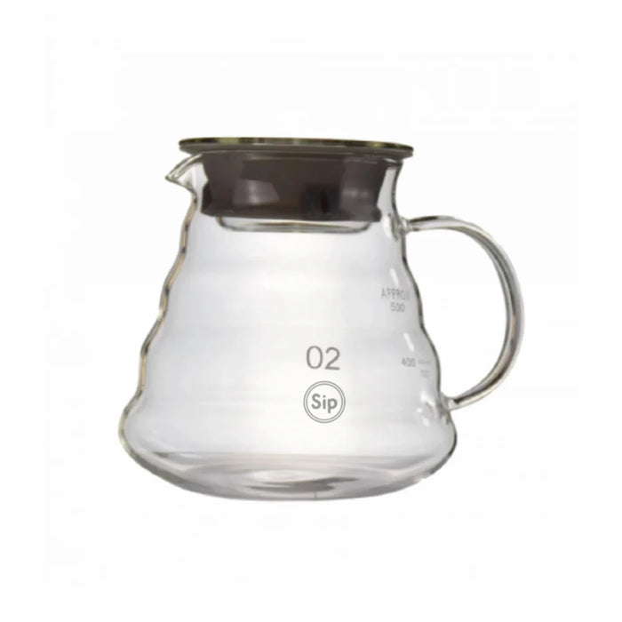 SIP  Coffee Server – 600ml 02  transparent | سيرفر سيب شفاف – 600 مل