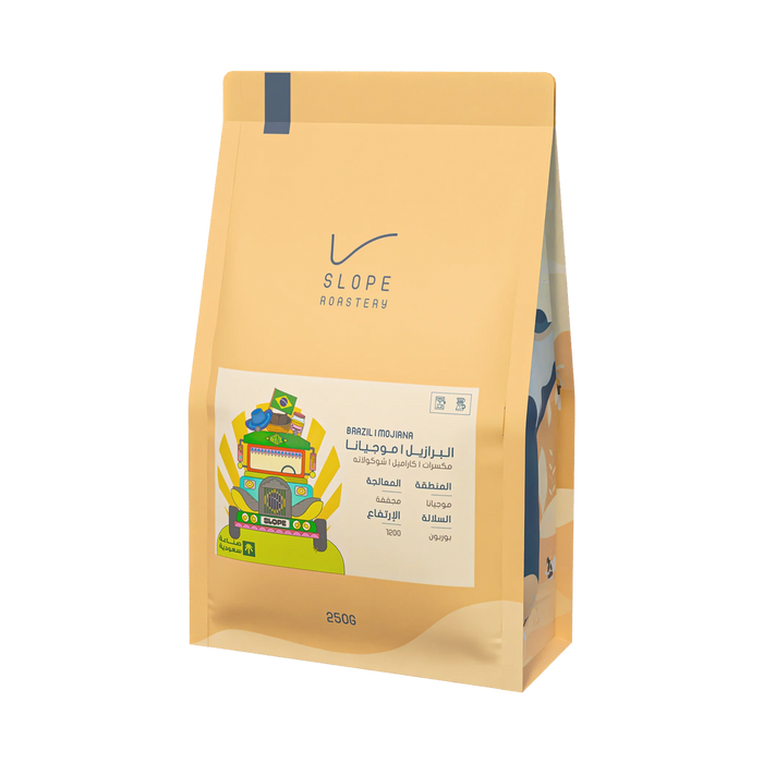 SLOPE Roastery - Brazil Mogiana 250 g Filter & Espresso Preparations