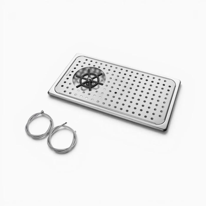 MUVNA Embedded Cup Washer – High-Pressure Automatic Cup Rinser Dot design(23x42.5cm )