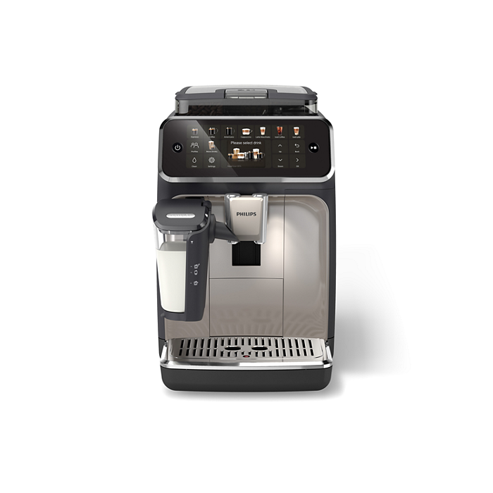 Philips - Series 5400 Fully Automatic Espresso Machines, 1500W, 1.8L,  - Black