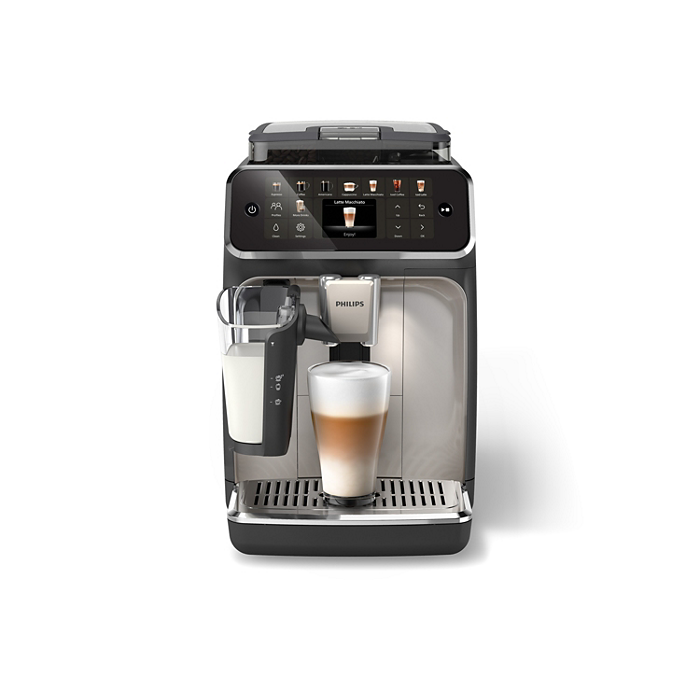 Philips - Series 5400 Fully Automatic Espresso Machines, 1500W, 1.8L,  - Black