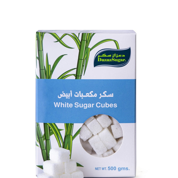 |  Dazaz Sugar - White Sugar Cubes 200 Pcs