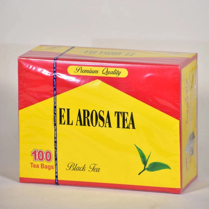 El Arosa Tea - 100 Black Tea Bag |شاي العروسة 100 كيس