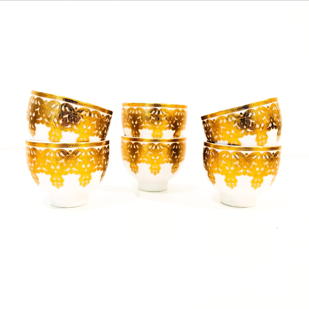 Kings of Gold - Arabic coffee cups | ملوك الذهب - فناجيل القهوة العربية