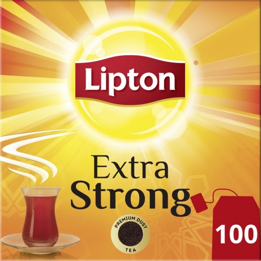 Lipton - Extra Strong Tea 100 Bags | ليبتون - شاي ثقيل اكسترا 100 كيس