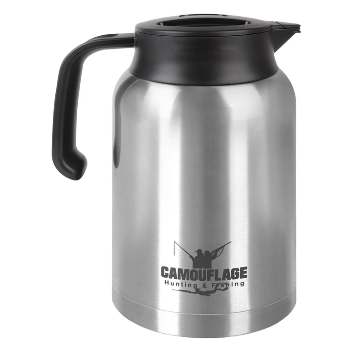 Camouflage - Vacuum Flask 1.2LTR Silver  |  كاموفلاج - مطارة حافظة للحرارة 1.2 لتر فضي
