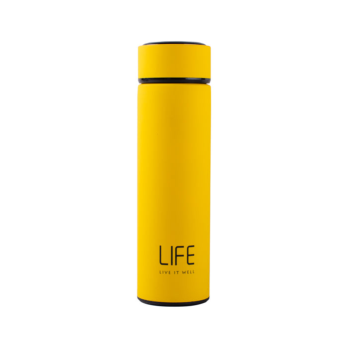 Life â€“ Insulated Stainless Steel Water Bottle (500ml) â€“ yellow