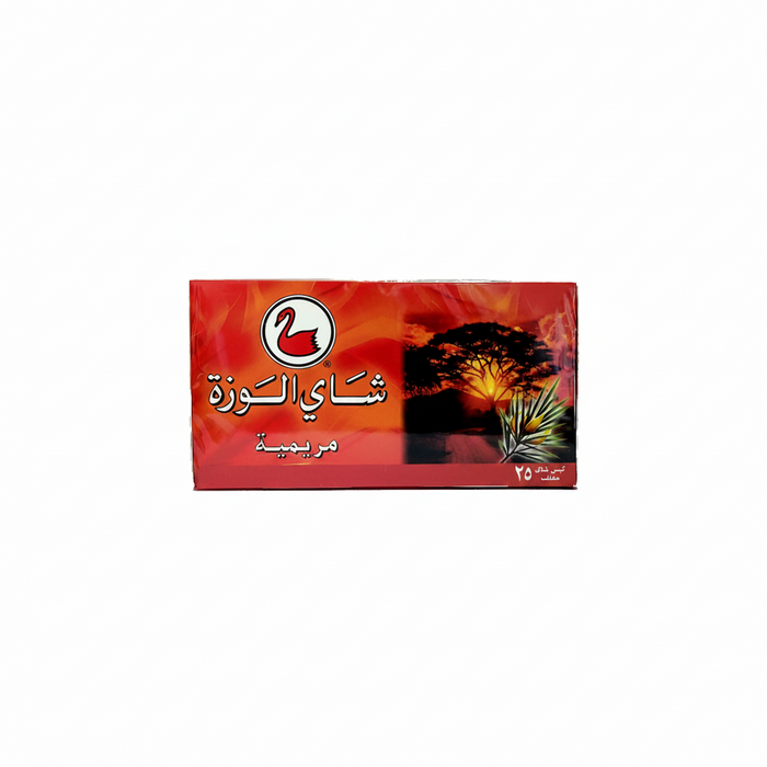 شاي الوزة - شاي مريمية - 25 كيس شاي | Alwazah Tea - Rooibos Herbal Infusion - 25 tea bags
