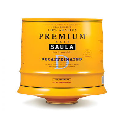 Cafe Saula - Arabica Premium Coffee Decaffeinated (1 kg) |  قهوة أربيكا الفاخرة منزوعة الكافيين (1 كيلو)