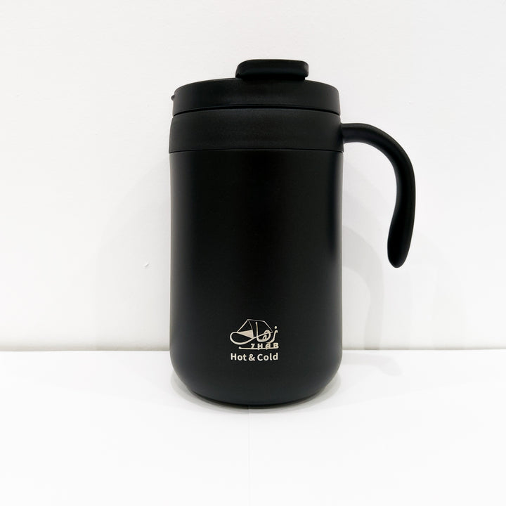 Zhab - Coffee Cup 500 ml Black | زهاب - كوب قهوة 500 مل أسود