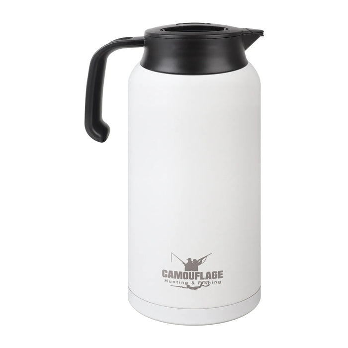 Camouflage - Vacuum Flask 2LTR White