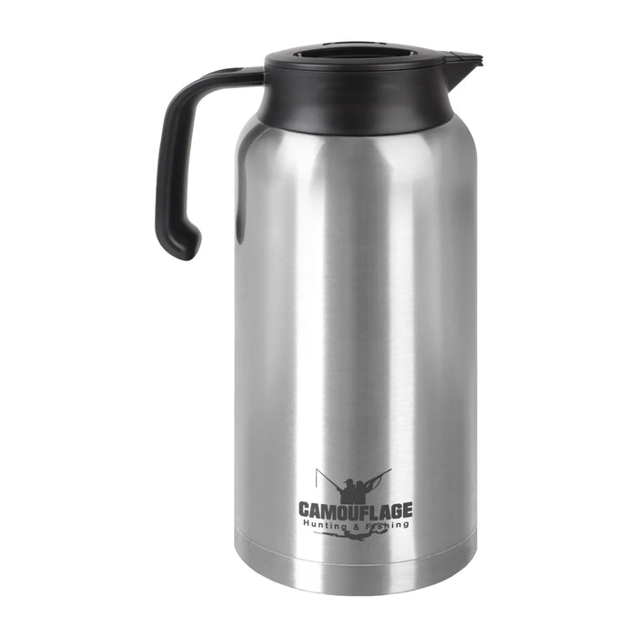 Camouflage - Vacuum Flask 2LTR Silver
