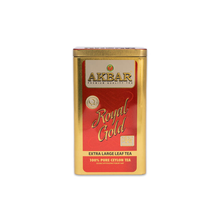 أكبر - شاي أسود الذهبي الملكي 250 جرام  |  Akbar - Black Royal Gold Tea 250 gm
