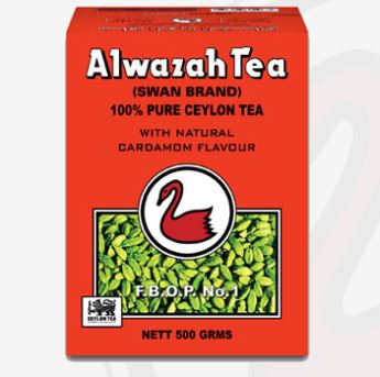 Alwazah - Rough Tea Leaves With Cardamom 500gm  |  الوزة -شاي ورق خشن بالهيل