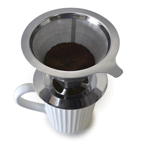 Norpro - Coffee Filter With Stand S/Steel | نوربرو - فلتر قهوة مع ستاند