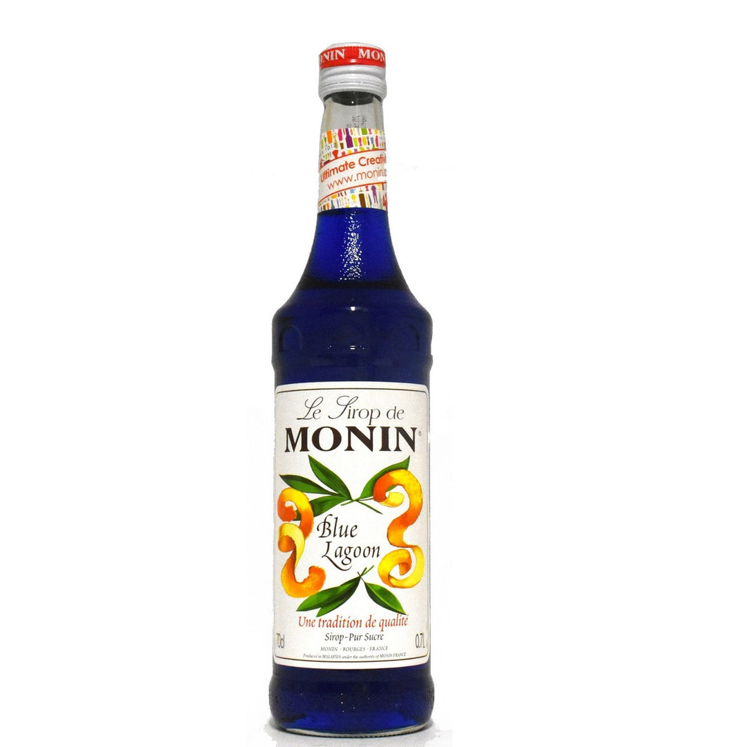 Monin Blue Lagoon Syrup 700ml |  مونين شراب قشر البرتقال الازرق المركز