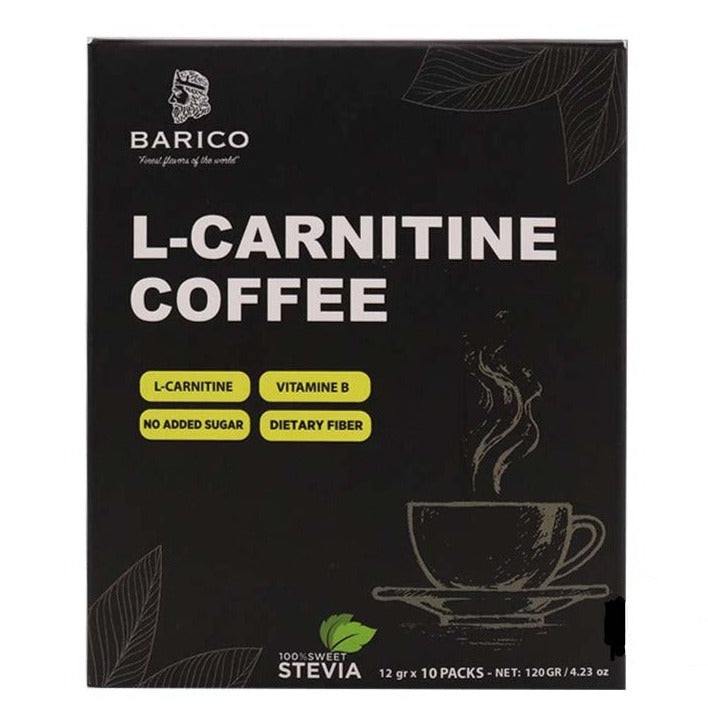 BARICO-L-Carnitine Coffee 10 Sachets  |  باريكو - ال-كارانتين كوفي 10 أظرف