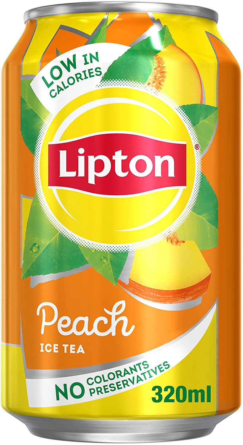 Lipton - Iced Tea Peach 320 ml  |  لبتون - شاي مثلج بالخوخ