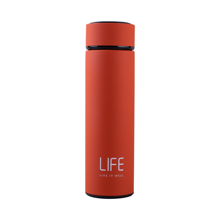 Life â€“ Insulated Stainless Steel Water Bottle (500ml) â€“ Orange