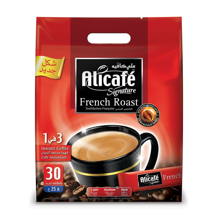 Ali Cafe - French Roast 30 Sachets | علي كافيه - فرنش روست 30 ظرف