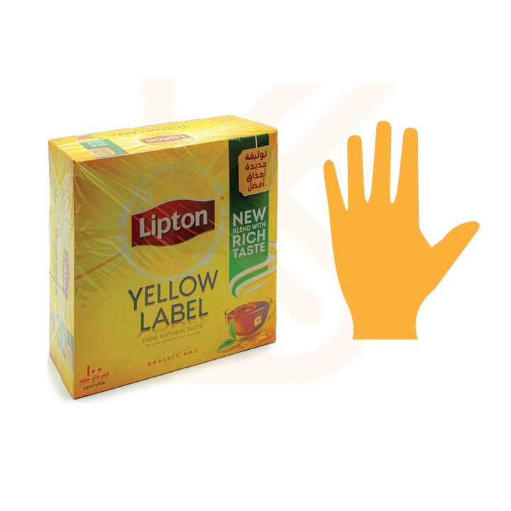 Lipton - Black Tea 100 Bags | لبتون - شاي أسود 100 كيس