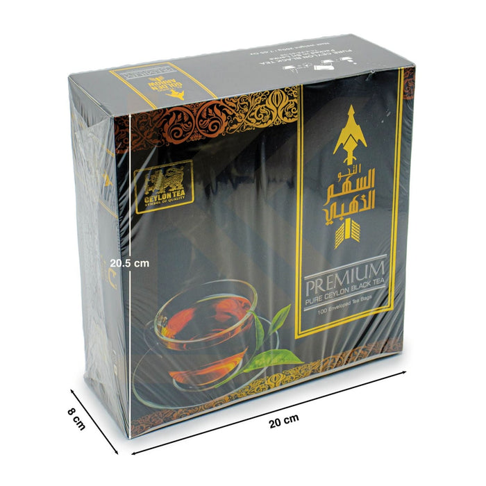 Al-Sahim Al-Thahabi - Premium Black Tea 100 Bags