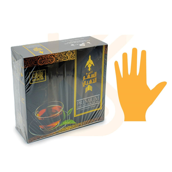 Al-Sahim Al-Thahabi - Premium Black Tea 100 Bags