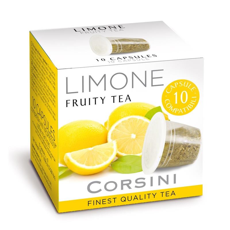 CORSINI - Lemon Tea  |  كورسيني كبسولات شاي الليمون