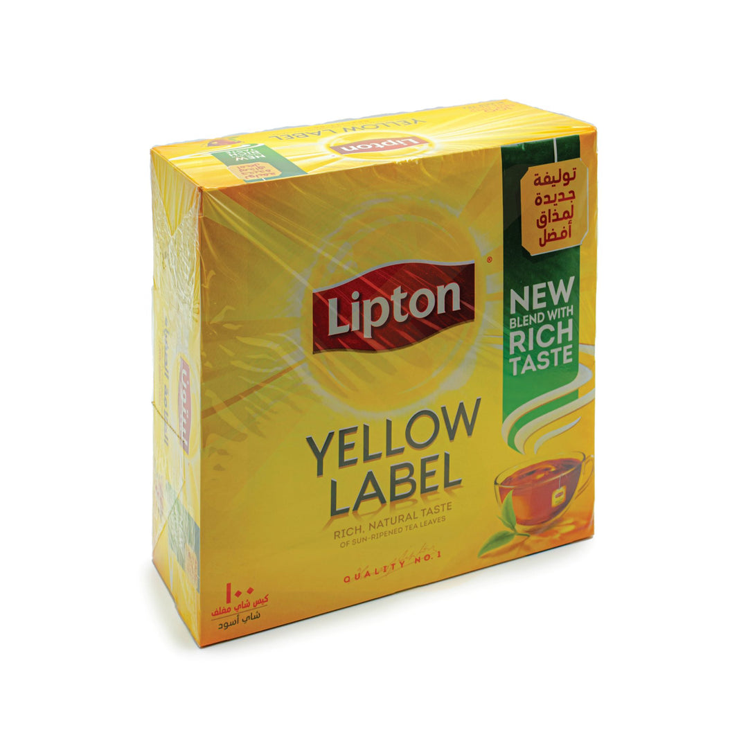 Lipton - Black Tea 100 Bags | لبتون - شاي أسود 100 كيس