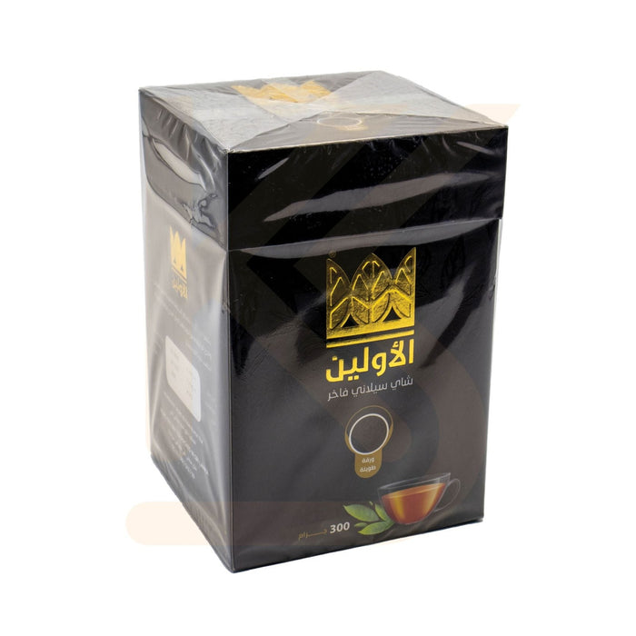 AL-Awaleen - Black Tea 300 gm   |  الأولين - شاي سيلاني اسود فاخر ورقة طويلة - 300 جرام