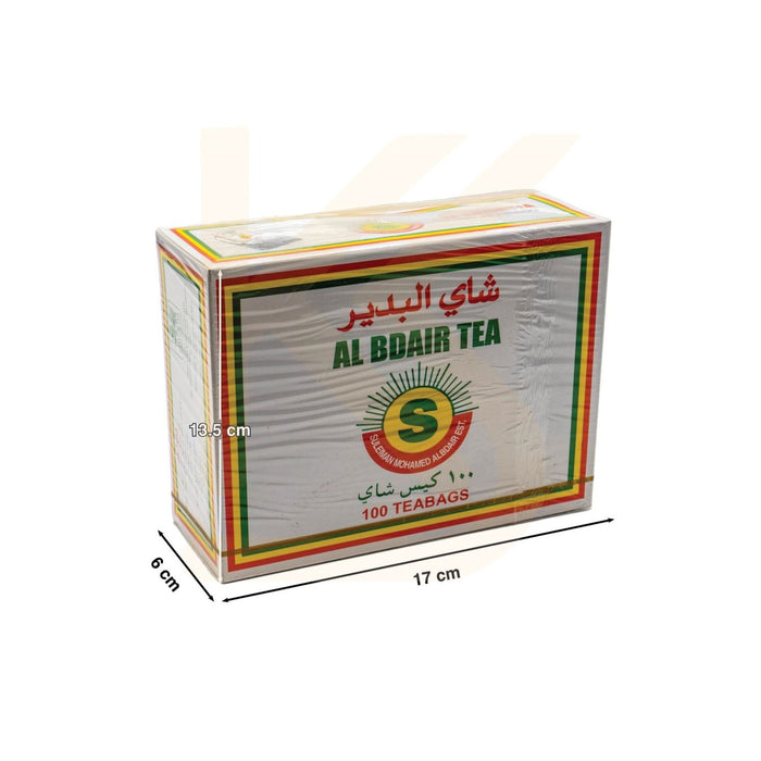 Al Bdair - ceylon black tea - 100 tea bags | البدير - شاي اسود سيلاني - 100 كيس شاي