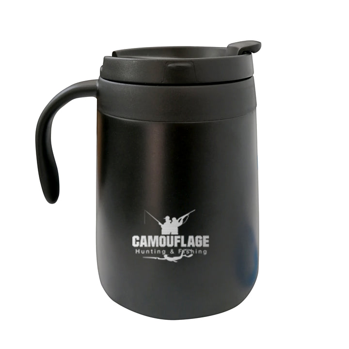 Camouflage - Coffee mug Black 500 ml | كوب حراري 500 مل أسود