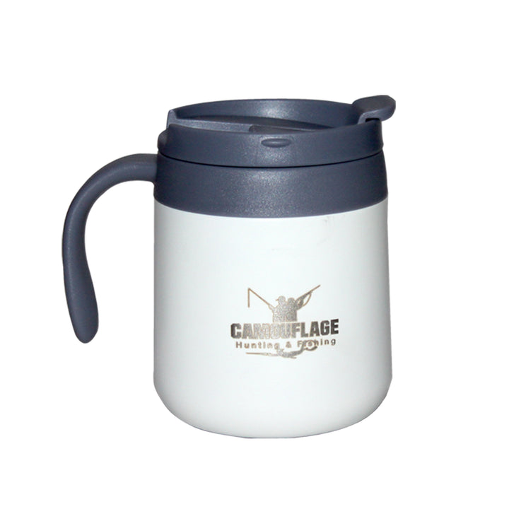 Camouflage - Coffee mug White 350 ml  | كوب حراري ٣٥٠ مل أبيض