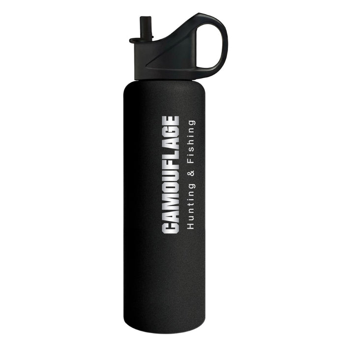 Camouflage - Sport bottle Black 740 ml